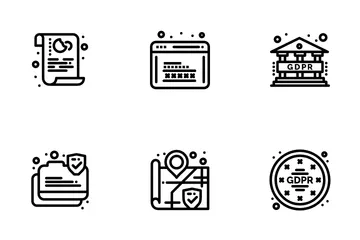 Datenschutz Symbolpack