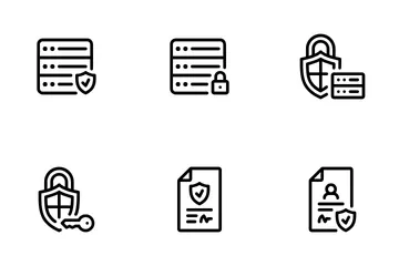 Datenschutz Symbolpack