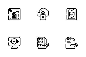 Datenschutz Symbolpack