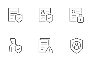 Datenschutzrichtlinie Symbolpack