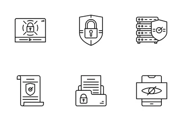 Datenschutzrichtlinie Symbolpack