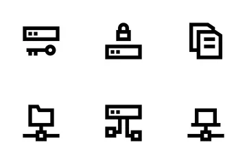 Datenspeicher Symbolpack