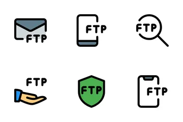 Datentransfer Symbolpack