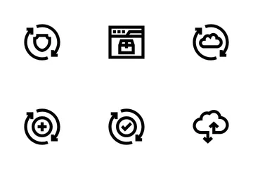 Datentransfer Symbolpack