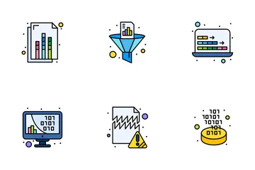 Datenwissenschaft Symbolpack