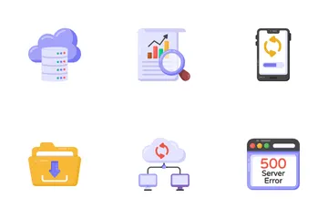 Datenwissenschaft Icon Pack