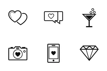 Dating And Relationship Icon Pack