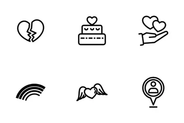 Dating And Romance Icon Pack
