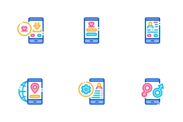 Dating App Symbolpack