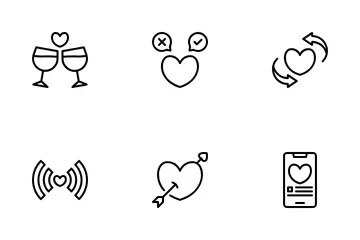 Dating App Icon Pack