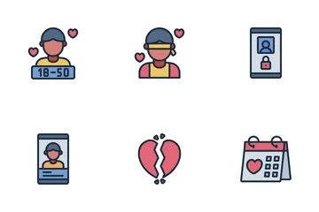 Dating Apps Icon Pack