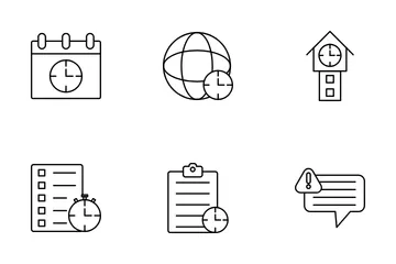 Datum (und Uhrzeit Symbolpack