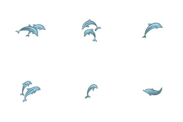 Dauphins Pack d'Icônes