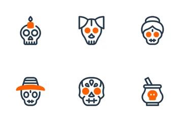 Day Of Dead Icon Pack