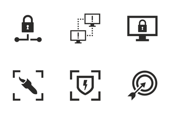 DDOS Attack Icon Pack