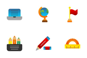 De vuelta a la escuela Paquete de Iconos