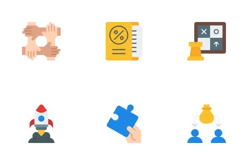 Deal And Partnership Icon Pack