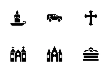 Death Cemetery Icon Pack