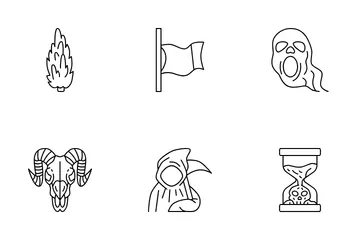 Death Symbols Icon Pack