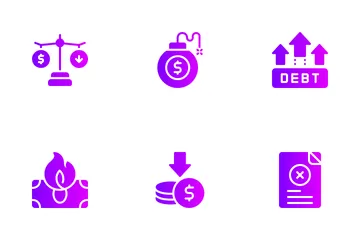 Debt Icon Pack