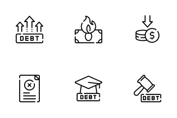 Debt Icon Pack