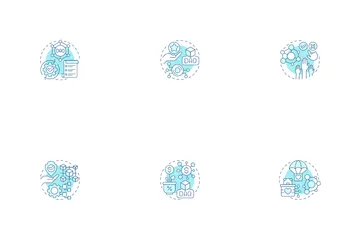 Decentralized Autonomous Organizations Icon Pack