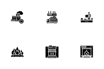 Déchets d’usine Pack d'Icônes