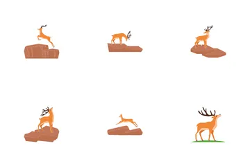 Deer Icon Pack