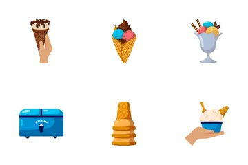 Delicious Ice Cream Icon Pack