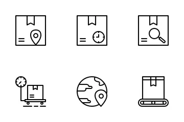 Delivery And Logistics Icon Pack