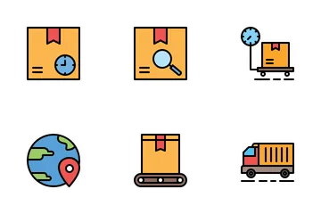 Delivery And Logistics Icon Pack