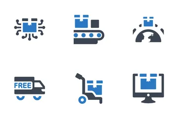 Delivery And Logistics Icon Pack