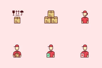 Delivery And Package Icon Pack