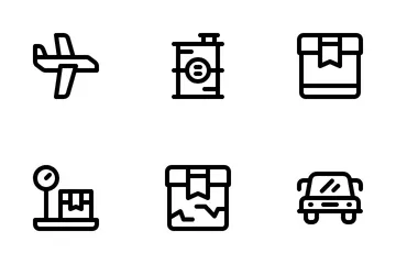 Delivery And Shipping Icon Pack