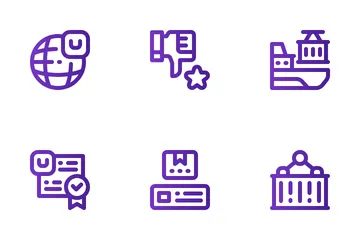 Delivery Control Icon Pack