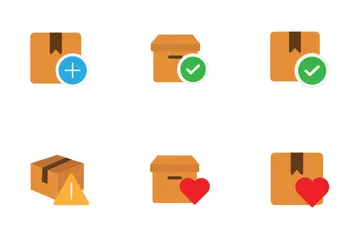 Delivery Courier Icon Pack