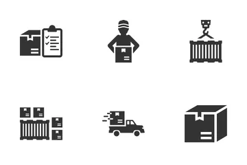 Delivery & Logistics Icon Pack