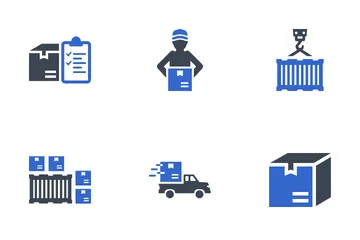 Delivery & Logistics Icon Pack
