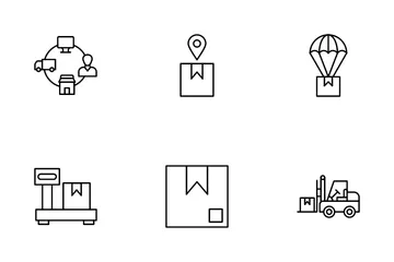 Delivery Logistics Icon Pack