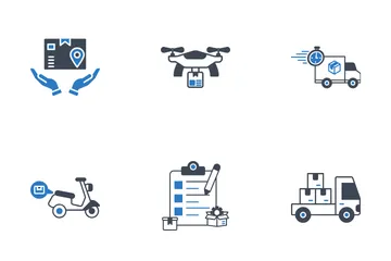 Delivery & Logistics Icon Pack