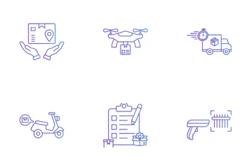 Delivery & Logistics Icon Pack