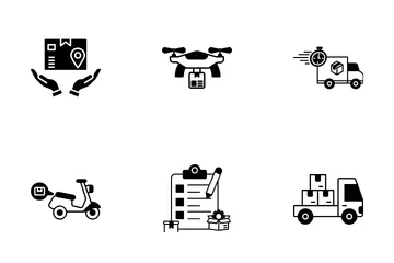 Delivery & Logistics Icon Pack