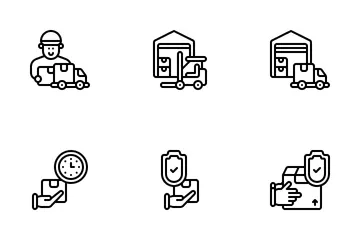 Delivery Package Icon Pack