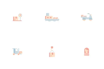 Delivery & Packaging Icon Pack