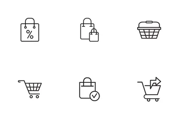 Delivery Sales Icon Pack