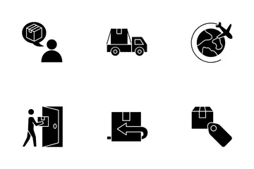 Delivery Servicde Icon Pack