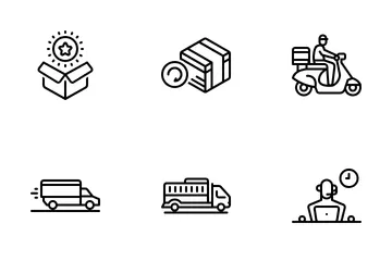 Delivery Service Icon Pack