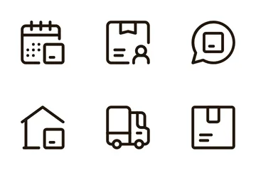 Delivery Service Icon Pack