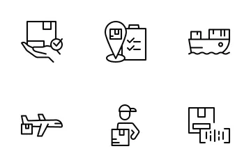 Delivery Service Icon Pack