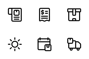 Delivery Service Icon Pack